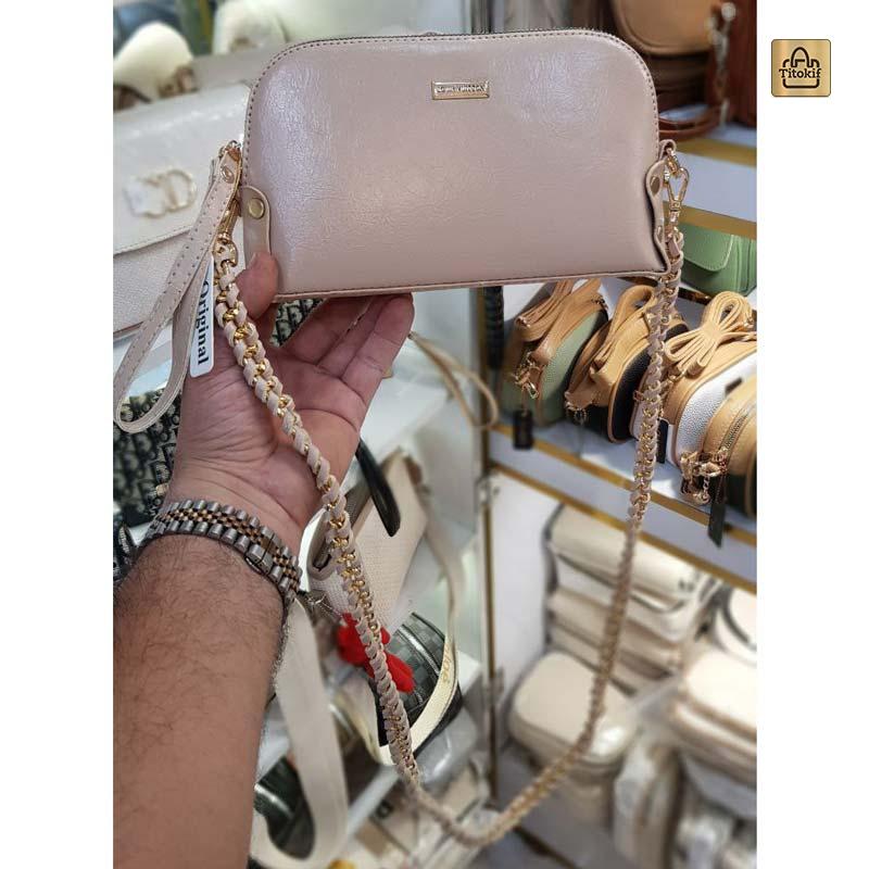 کیف پاسپورتی دخترانه دو حالته دوشی و دستی کد 1219