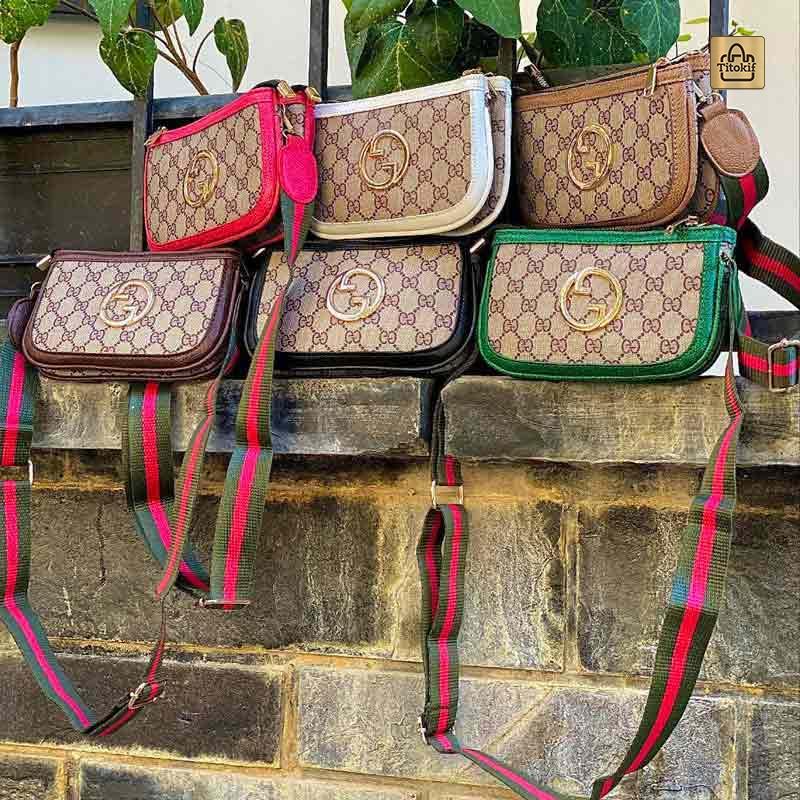 کیف پاسپورتی دخترانه گوچی کد 841