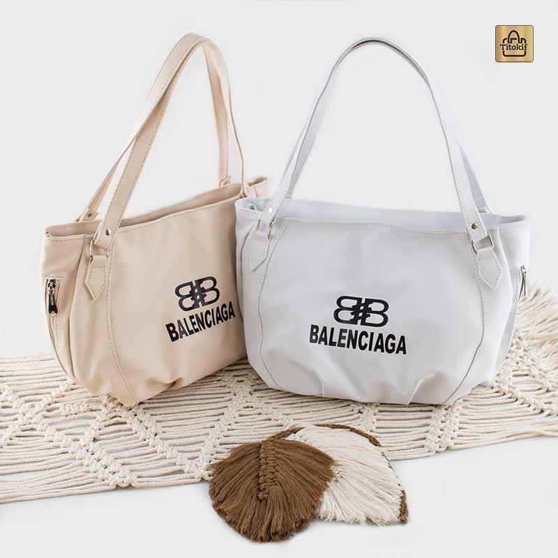 کیف دوشی بالنسیاگا Balenciaga چرم نانسی کد 5572