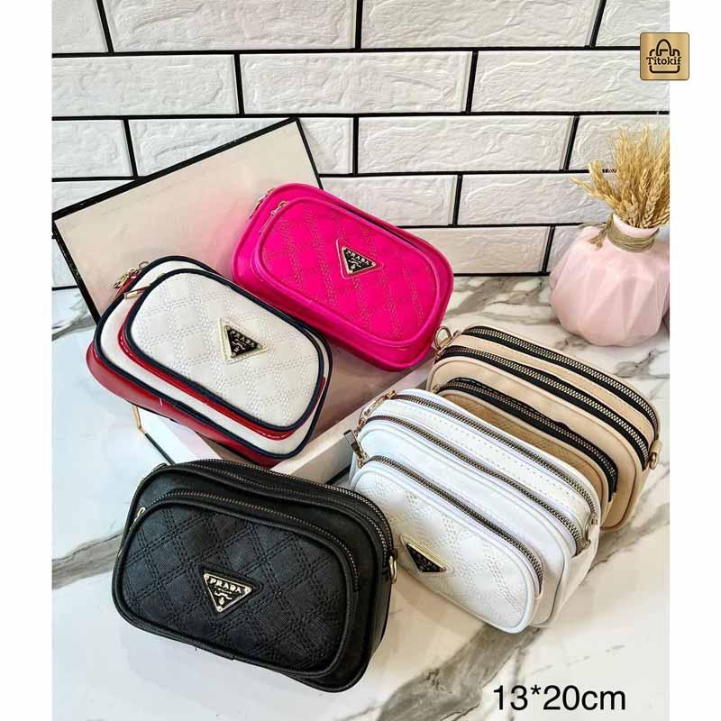 کیف دوشی پرادا Prada دخترانه کد a132