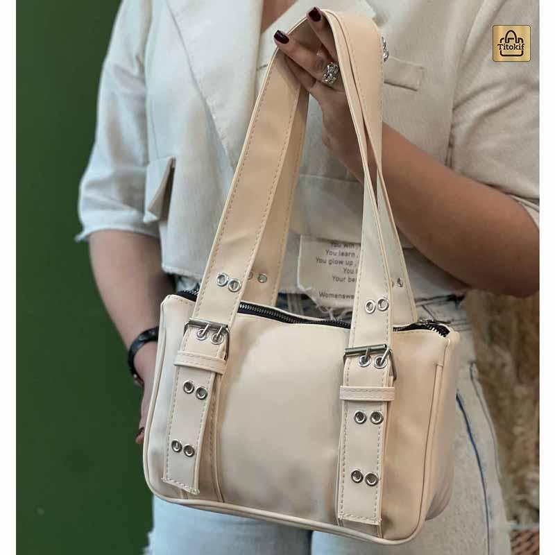 کیف دوشی دستی دوحالته دخترانه مدل پانچی کد b67