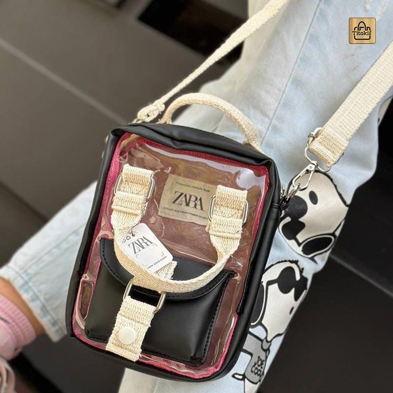 کیف دخترانه دو حالته دوشی و دستی کد 0277