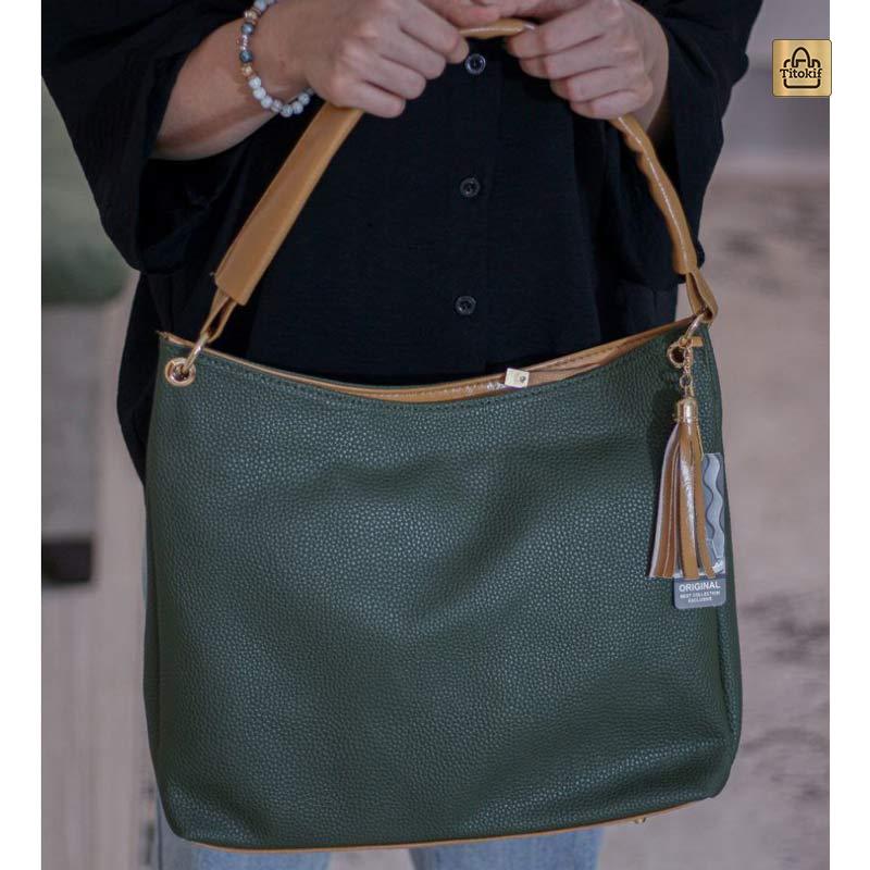 کیف زنانه دوحالته دوشی و دستی کد 1610