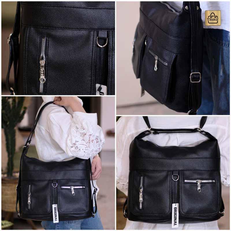کیف دوحالته دوشی و کوله کد 1674