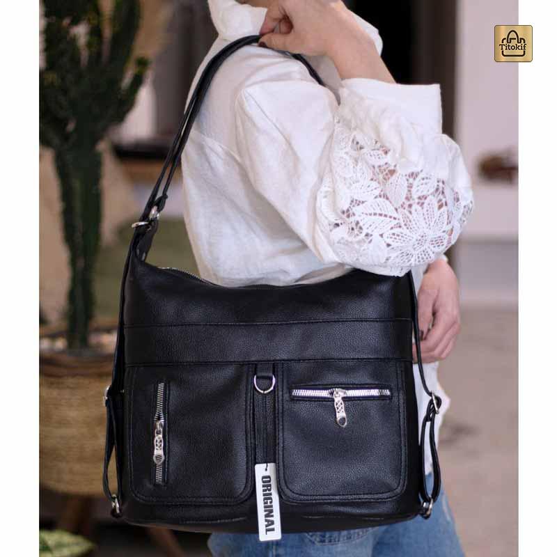 کیف دوحالته دوشی و کوله کد 1674