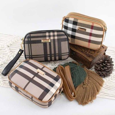 کیف دوشی دستی دخترانه باربری کد 4547