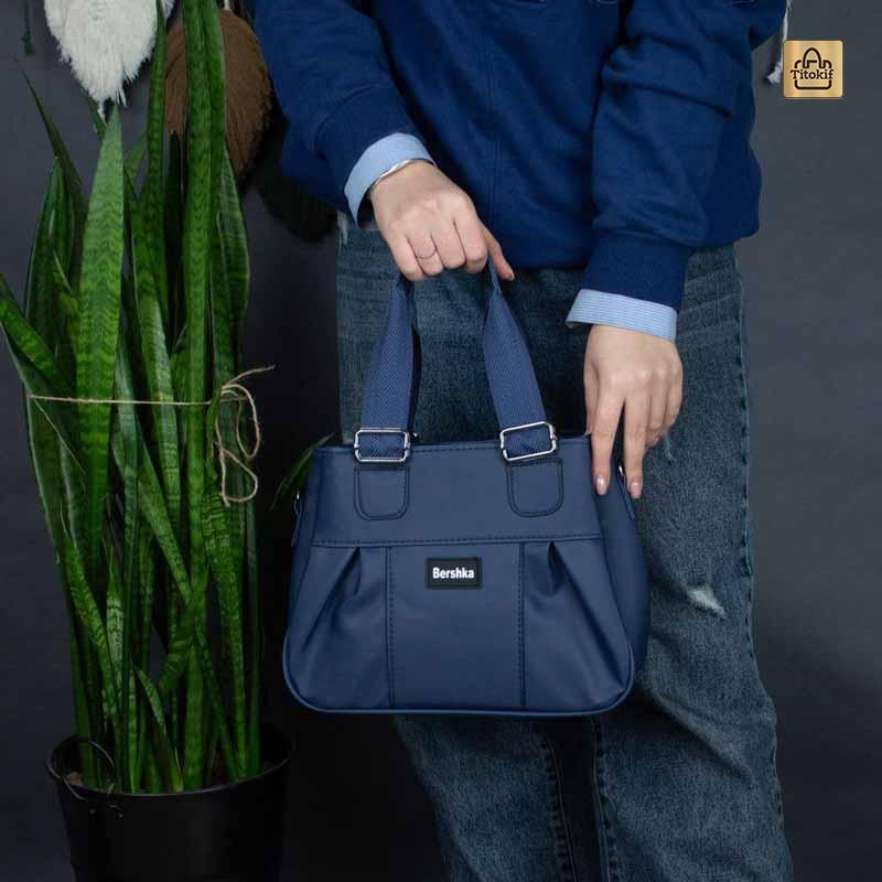 کیف دوشی دستی دوحالته دخترانه برشکا نانسی کد 5577