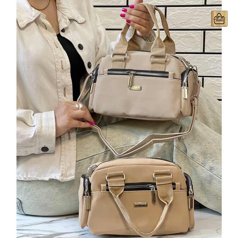 کیف دوشی دستی نانسی دوحالته دخترانه کد b36