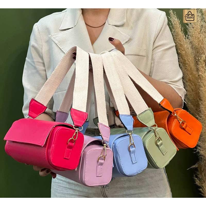 کیف دخترانه دوشی دستی دو حالته کد b61