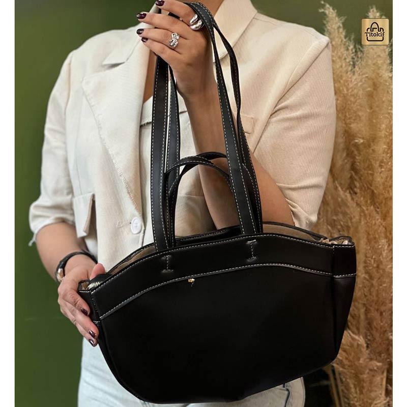 کیف دخترانه دوشی دستی دو حالته کد b70