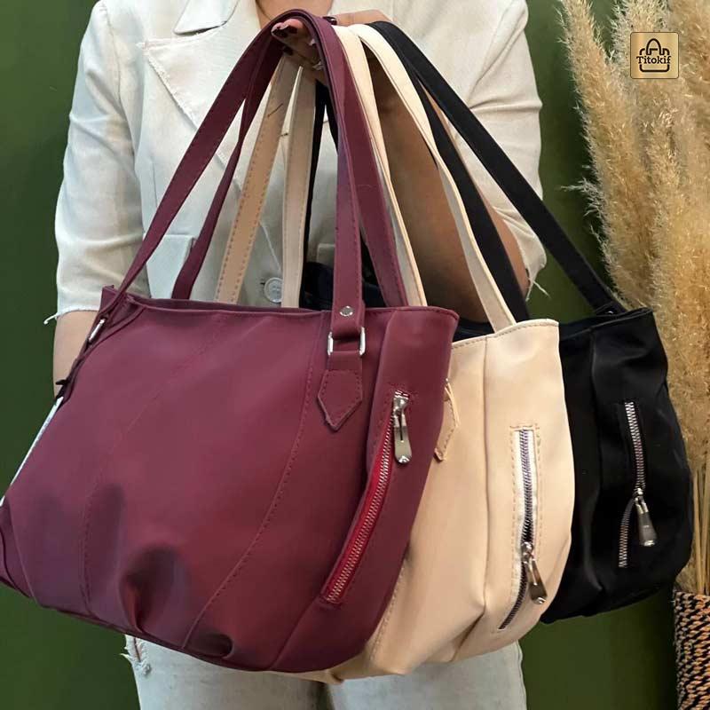 کیف دانشجویی دوشی دخترانه کد b60